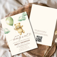 QR-Code vor dem Abwarten von Green Baby Shows
