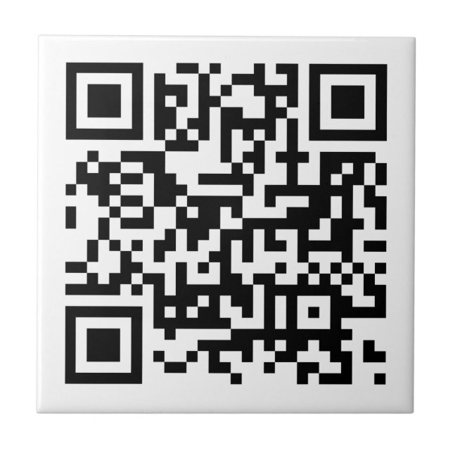 QR-Code-Vorlage für das Kundenunternehmen Fliese (Vorderseite)