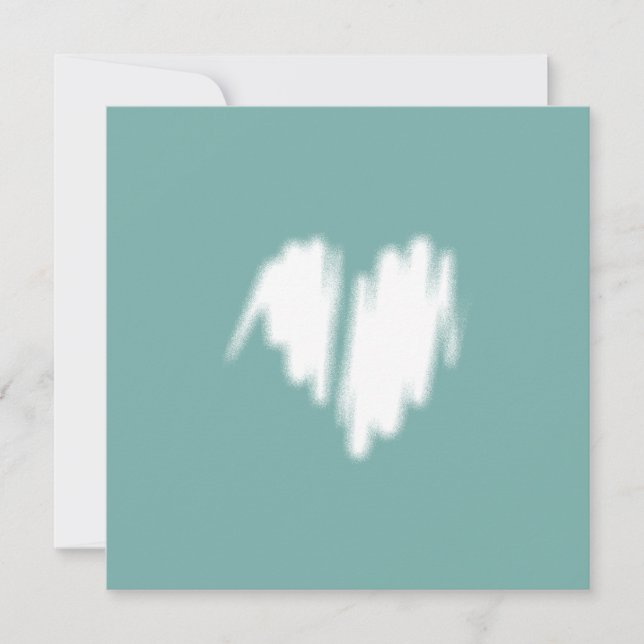 Qr Code Weiße Herz Graffiti Spray (Vorderseite)