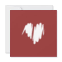 Qr Code Weißes Herz Graffiti Sprayed Herz