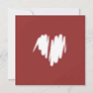 Qr Code Weißes Herz Graffiti Sprayed Herz