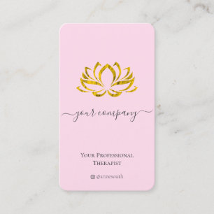 QR Code Wellness-Center Therapeut Lotus Business C Visitenkarte