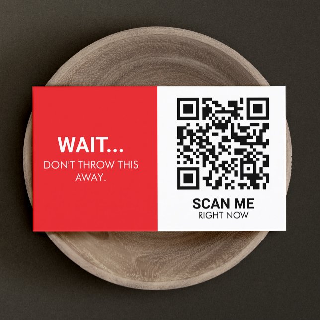 QR-Code Werbebeilage Visitenkarte (Von Creator hochgeladen)