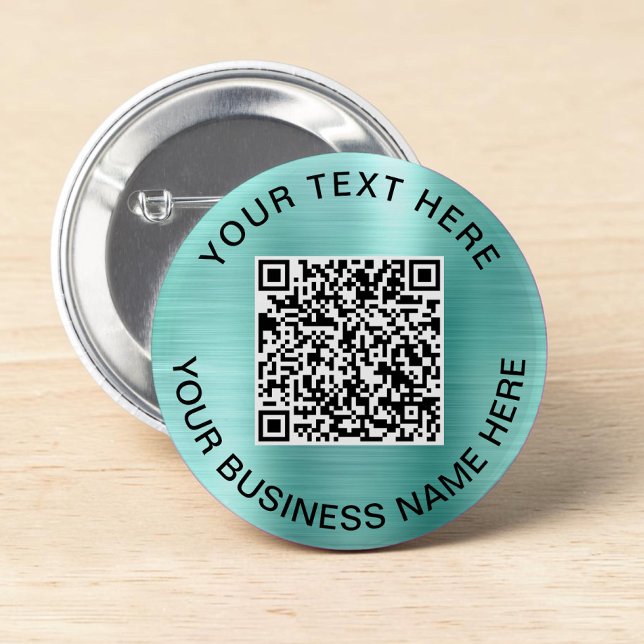 QR-Code Werbeminze Button (QR Code Promotional Mint Button)