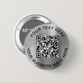 QR-Code Werbesilber Button