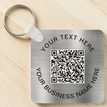 QR-Code Werbesilber