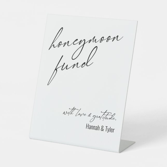 QR Code White Sockelschild (Vorderseite)