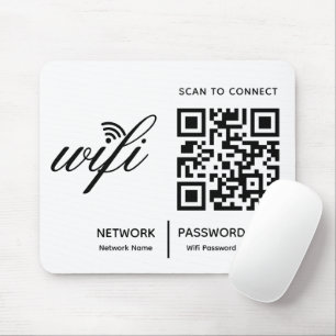 QR-Code Wifi-Scan zum Anschluss von benutzerdefini Mousepad