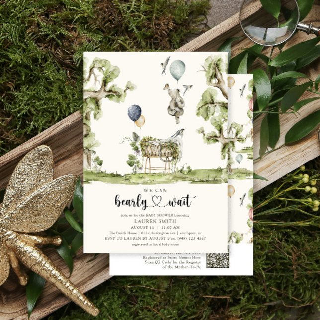 QR Code Wir können frühzeitig abwarten Woodland Ba Einladung (Von Creator hochgeladen)