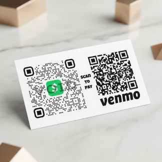 QR-Code-Zahlungsprozess leicht gemacht Visitenkarte
