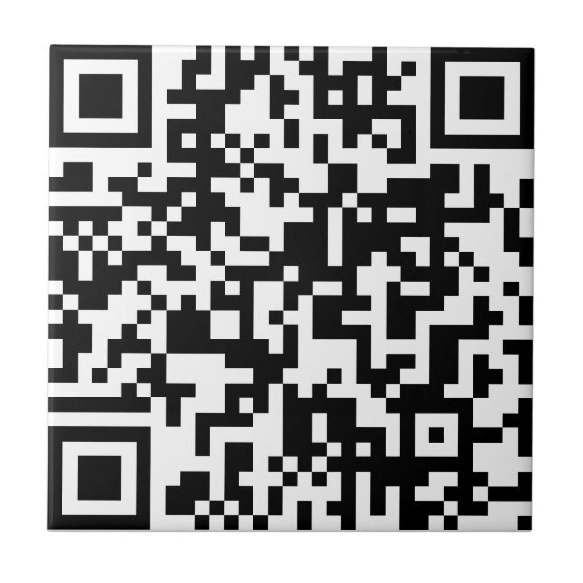 QR Codeentwurf Fliese (Vorderseite)