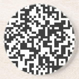 QR Codeentwurf Getränkeuntersetzer