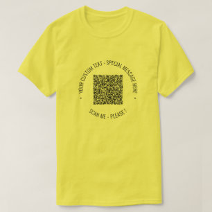 QR-Codeprüfung Info zum Personalisierten T - Shirt