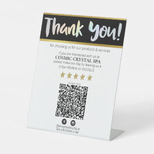 *~* QR DANK SIE ÜBERPRÜFEN Pastel HOLO AP8 Pedesta Sockelschild