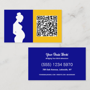 QR Doula Visitenkarte