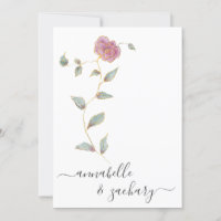 *~* QR Einfache UAWG Rose Gold Glitzer AR12 Hochze