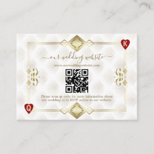 QR Elegant Gold Delta Wellbeing Resort Casino Begleitkarte