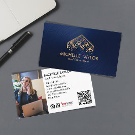 QR-Foto für Berufliches Anwesen der Marine Visitenkarte