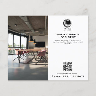 QR-Foto für Echtzeit-Anwesen-Firmenlogos Flyer