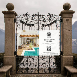 QR-Foto für Werbefirmen Banner