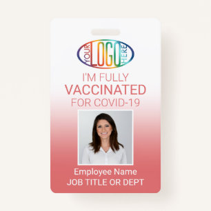 QR-Foto-ID Covid Vaccine Pass Pink Ausweis