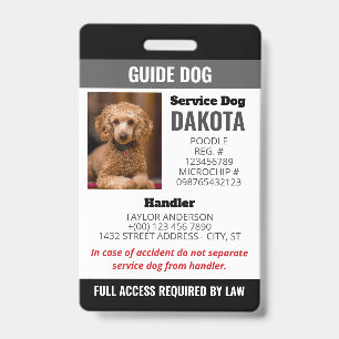 QR-Foto-ID für Hunde-Logos Ausweis