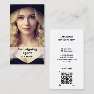 QR Foto Notary Insta Telefonnummerkarte
