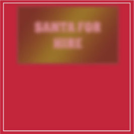 QR Funny Santa für Miete Visitenkarte