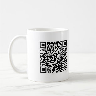 "QR ich SICHERE" rote Tasse