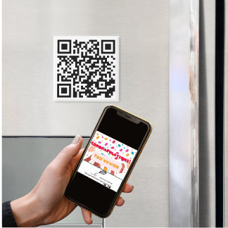 QR-Kodex für die Bekämpfung von Lähmungen | Funny  Magnet