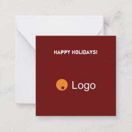 QR-Kodex für saubere Bordeaux-Unternehmen Mitteilungskarte