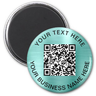 QR-Kodex für Werbe-Minze Grün Magnet
