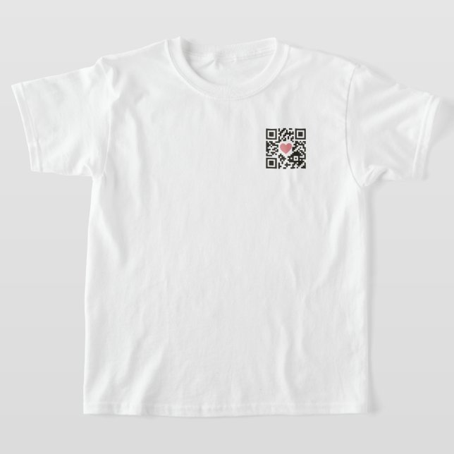 QR-Liebescode T-Shirt (Ablage )