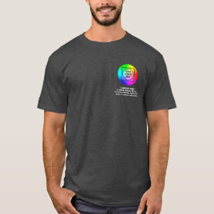 QR-Logo-Branding-Uniform-Shirt für Mitarbeiter T-Shirt