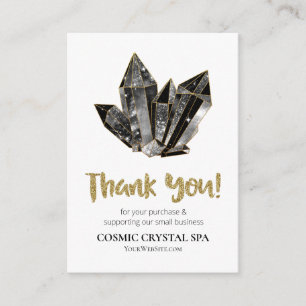 *~* QR LOGO COSMIC CRYSTAL Review DANK AP8 Begleitkarte