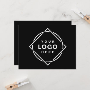 QR-Logo Modernes & elegantes Business Einladung