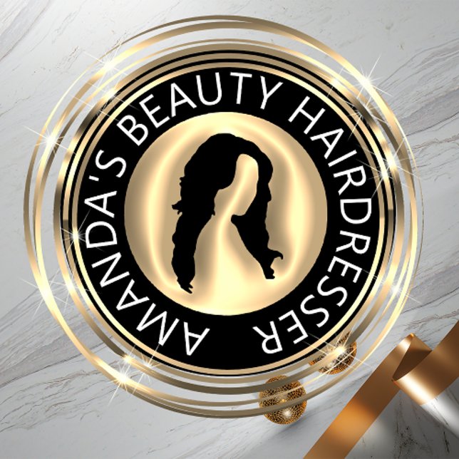 QR-Logos Online-Shop-Rahmen Schwarz-weiß Quadratische Visitenkarte (Von Creator hochgeladen)