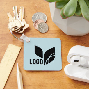 QR-Marketing für kundenspezifisches Business-Logo Schlüsselanhänger