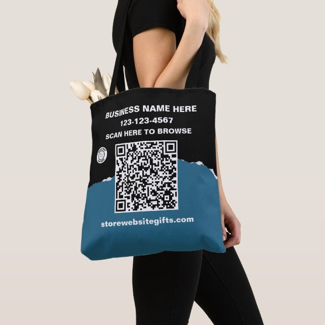 QR-Marketing-Logo für Werbeaktionen für Unternehme (Von Nahem)