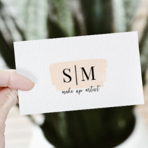 QR-Monogramm-Visitenkarte Visitenkarte