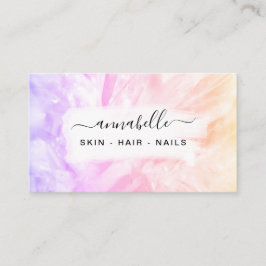 *~* QR Prism AP26 OPAL Crystal Rainbow Ethereal Visitenkarte