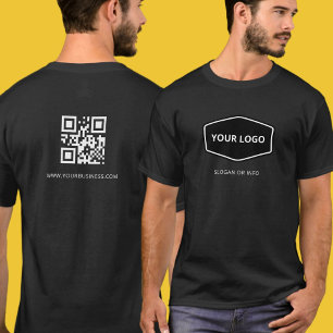 QR-QOD-Logo für den Kunden und Werbefirmen T-Shirt