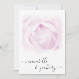 *~* QR Rose Blume + UAWG - AR8 Einladung zur Hochz