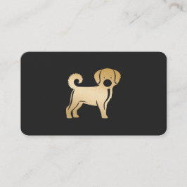 QR Scannable Dog Grooming Visitenkarte