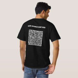 QR-T - Shirt Ihr Firmenname oder Ihr benutzerdefin