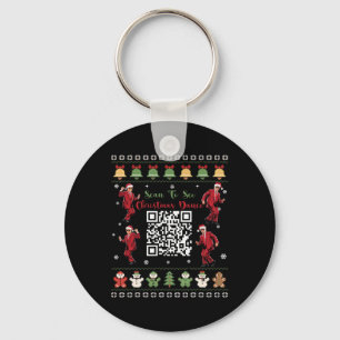 Qr Trump Dance Code Präsident Dance Code Weihnacht Schlüsselanhänger