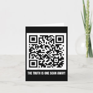 Qr Trump Dancing Code Merch Uni-Erwachsene, Schwar Karte