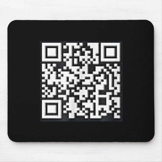 Qr Trump Präsident Trump Tance Code Funny Uni Mousepad (Vorne)