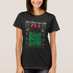 Qr Trump Tanz Code Santa Trump macht Weihnachten g T-Shirt