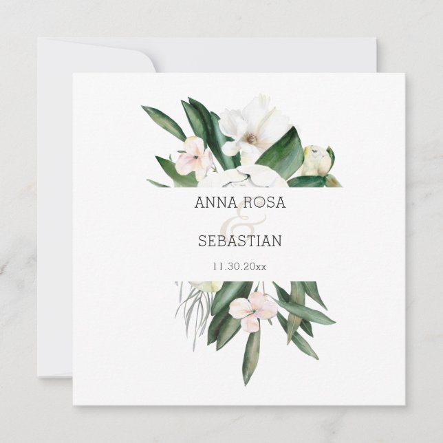 *~* QR UAWG AR15 Blumenzangenzellenzitze Einladung (Vorderseite)